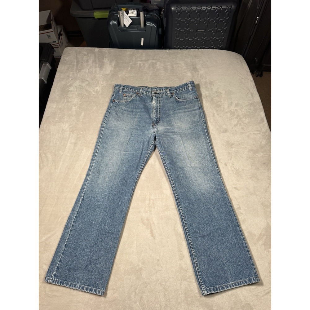 Vintage 80s Levis 517 Orange Tab Jeans Size 40x30 (Fit 37x28) Talon MADE IN USA